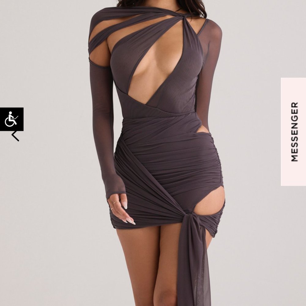 House of CB Skirt and Bodysuit Set